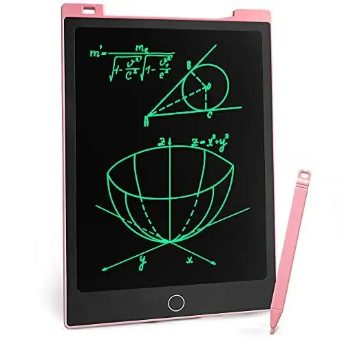 Produktbild: Richgv LCD Schreibtafel,11 Zoll LCD Writing Tablet Elektronisches Schreibbrett Zaubertafel Doodle Board Ultradünn und Tragbar Drawing Tablet für Kinder Spielzeug Schul Familie Erwachsene Büro (Rosa)