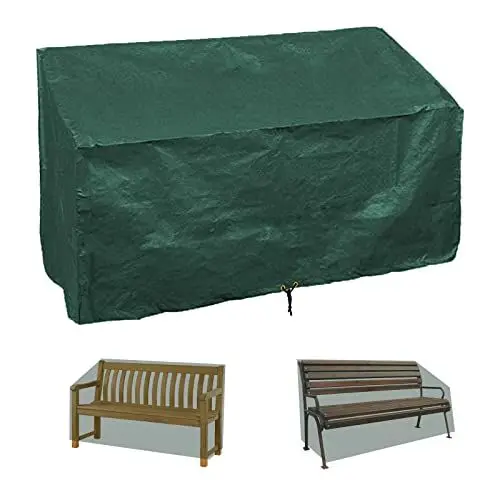 Produktbild: RICHIE Gartenstuhl-Abdeckung, Outdoor-Terrassenstuhl, wasserdichte Abdeckung zur Aufbewahrung, Garten-Stapelstuhl-Abdeckung, 134x66x63/89cm, UV-Schutz, Jedes Polyethylen