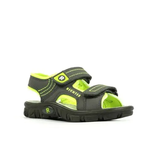 Produktbild: Richter Jungen Adventure Sandale, Pebble Neon Yellow, 32 EU