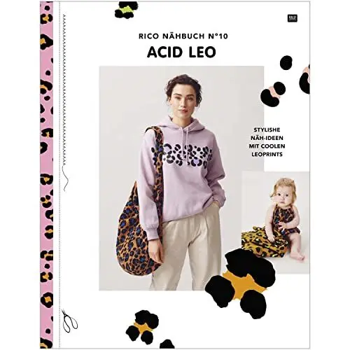 Produktbild: Rico Nähbuch N. 10 Acid Leo: Stylische Näh-Ideen mit coolen Leoprints