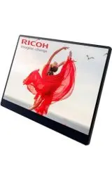 Produktbild: RICOH 150 Mobiler Monitor 16 Zoll, 1920 x 1080P, OLED-Display-Monitor, USB-C, leichtgewichtiger Touchscreen-Monitor mit Zwei integrierten Lausprechern für die Anwendung mit Laptop/PC/Smartphone