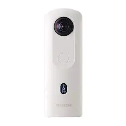 Produktbild: Ricoh Imaging Theta SC2 WEIß, 360°-Kamera mit Bildstabilisierung, hohe Bildqualität, High-Speed Datentransfer, Nachtaufnahmen mit geringen Bildrauschen, klein & leicht, für IOS und Android