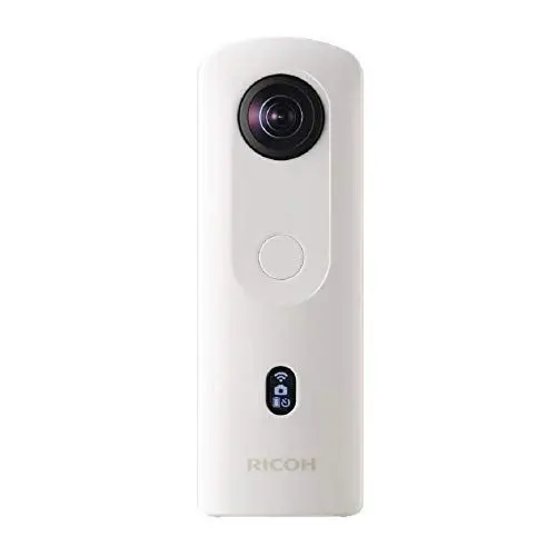 Produktbild: Ricoh Imaging Theta SC2 WEIß, 360°-Kamera mit Bildstabilisierung, hohe Bildqualität, High-Speed Datentransfer, Nachtaufnahmen mit geringen Bildrauschen, klein & leicht, für IOS und Android