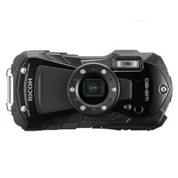 Produktbild: Ricoh WG-80 Schwarz Wasserdichte Digitalkamera - stoßsicher frostsicher drucksicher 03122