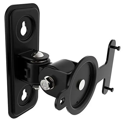 Produktbild: RICOO 1x Lautsprecherwandhalterung Lautsprecher Wandhalterung für SONOS Play:3™ Wand Halterung LH433-B Schwenkbar Neigbar HiFi Audio Boxen Aufhängung Speaker Wall Mount