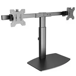 Produktbild: RICOO Monitor Halterung 2 Monitore Monitorhalterung mit Gasdruckfeder für 17-27 Zoll Bildschirm Computermonitore Bildschirmhalterung TS4111 PC Monitor-Arm Stand Tischhalterung Monitor-Halter