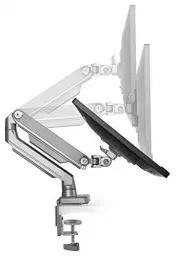 Produktbild: RICOO Monitor Halterung Tisch Mechanische Feder für 13-30 Zoll, VESA Tischhalterung, Monitorarm TS8711 Monitorhalterung 1 Monitor Arm Bildschirmhalterung Bildschirm Halter Arme für Computermonitore