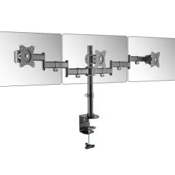 Produktbild: RICOO Monitorhalterung 3 Monitore Bildschirmhalterung Triple Arme für Computermonitore für 13-27 Zoll Monitor Halterung TS5911 PC Monitor-Arm 3er Bildschirm Stand Tischhalterung Halter Monitorhalter