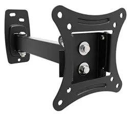 Produktbild: RICOO PC Monitor Wandhalterung Schwenkbar Neigbar für 13-27 Zoll, Halterung Wand S1011, Monitorhalterung, Bildschirmhalterung, Bildschirm Wandhalterung Monitor 24 Zoll, VESA 75 x 75, 100x100 mm