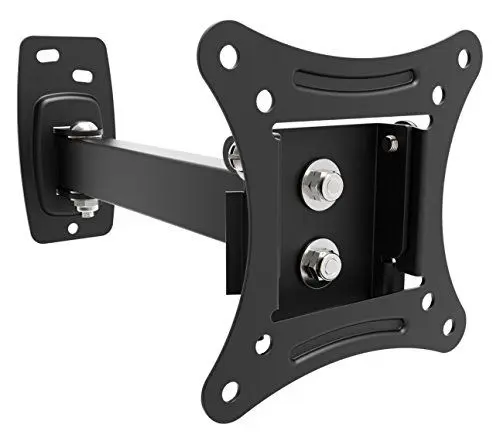 Produktbild: RICOO PC Monitor Wandhalterung Schwenkbar Neigbar für 13-27 Zoll, Halterung Wand S1011, Monitorhalterung, Bildschirmhalterung, Bildschirm Wandhalterung Monitor 24 Zoll, VESA 75 x 75, 100x100 mm