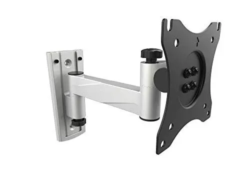 Produktbild: RICOO PC Monitor Wandhalterung Schwenkbar Neigbar für 13-27 Zoll, Halterung Wand S3311, Monitorhalterung, Bildschirmhalterung, Bildschirm Wandhalterung Monitor 24 Zoll, VESA 75 x 75, 100x100 mm