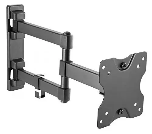 Produktbild: RICOO PC Monitor Wandhalterung Schwenkbar Neigbar für 13-27 Zoll, Halterung Wand S3911, Monitorhalterung, Bildschirmhalterung, Bildschirm Wandhalterung Monitor 24 Zoll, VESA 75 x 75, 100x100 mm