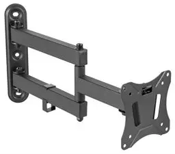 Produktbild: RICOO PC Monitor Wandhalterung Schwenkbar Neigbar für 13-27 Zoll, Halterung Wand S7211, Monitorhalterung, Bildschirmhalterung, Bildschirm Wandhalterung Monitor 24 Zoll, VESA 75 x 75, 100x100 mm