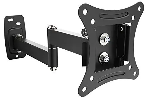 Produktbild: RICOO Monitor Halterung Wandhalterung Schwenkbar Bildschirmhalterung Monitorhalterung für 13-29 Zoll Flach Monitor-Arm Neigbar S1211 Computer Curved PC Bildschirm Wand-Halter VESA 75 x 75-100 x 100