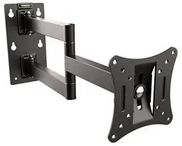 Produktbild: RICOO PC Monitor Wandhalterung Schwenkbar Neigbar für 17-33 Zoll, Halterung Wand S2911, Monitorhalterung, Bildschirmhalterung, Bildschirm Wandhalterung Monitor 27 Zoll, VESA 75 x 75, 100x100 mm