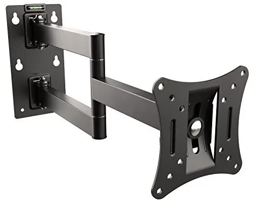 Produktbild: RICOO PC Monitor Wandhalterung Schwenkbar Neigbar für 17-33 Zoll, Halterung Wand S2911, Monitorhalterung, Bildschirmhalterung, Bildschirm Wandhalterung Monitor 27 Zoll, VESA 75 x 75, 100x100 mm
