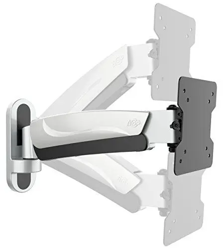 Produktbild: RICOO Monitorhalterung Schwenkbar Neigbar Gasfeder für Bildschirm 13-32 Zoll Monitor-Arm Höhenverstellbar S2611 Bildschirmhalterung PC Computer-Monitor Wandhalterung TV Halterung Wand VESA 75 & 100