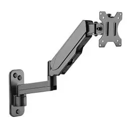 Produktbild: RICOO PC Monitor Wandhalterung höhenverstellbar Gasfeder Schwenkbar Neigbar für Bildschirm 17-32 Zoll, Halterung Wand S4511, Monitorhalterung, Bildschirmhalterung, VESA 75 x 75, 100x100 mm