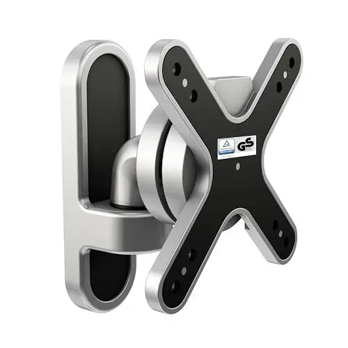 Produktbild: RICOO TÜV geprüfte PC Monitor Wandhalterung Schwenkbar Neigbar Universal für Bildschirm 13-19-24-27-32 Zoll, Halterung Wand S1911, Monitorhalterung, Bildschirmhalterung, VESA 75 x 75, 100x100 mm