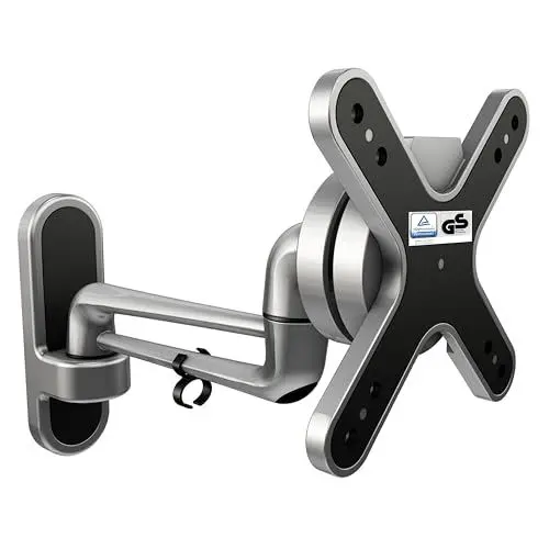 Produktbild: RICOO TÜV geprüfte PC Monitor Wandhalterung Schwenkbar Neigbar Universal für Bildschirm 13-19-24-27-32 Zoll, Halterung Wand S2011, Monitorhalterung, Bildschirmhalterung, VESA 75 x 75, 100x100 mm