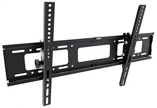 Produktbild: RICOO TV Wandhalterung Neigbar für 37-75 Zoll Fernseher Halterung Fernsehhalterung für Wand R17 Universal Slim Wandhalter Smart Flach OLED Curved Fernseh-Halter bis 100-Kg & VESA 600 (400) x 400 mm