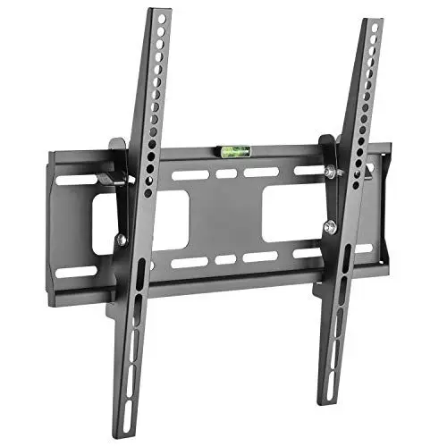Produktbild: RICOO TV Wandhalterung für 32-55 Zoll Fernseher Halterung Neigbar Fernsehhalterung für Wand N2344 Universal Ultra Slim Wandhalter Smart Flach Curved Fernseh-Halter bis 50 Kg & VESA 400 x 400 mm