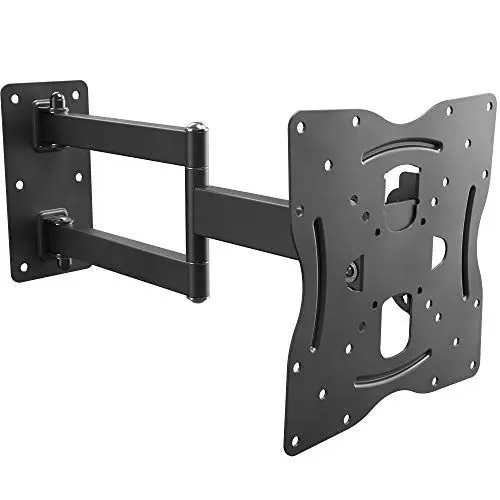 Produktbild: RICOO TV Wandhalterung Fernseher Halterung für 27-55 Zoll Schwenkarm Fernsehhalterung für Wand S1022 Universal Schwenkbar Neigbar Fernseh-Arm bis 30 Kg Flach & Curved & Monitor VESA 200 x 200 mm
