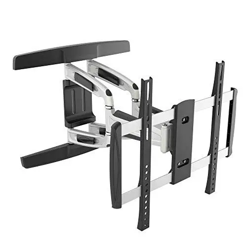 Produktbild: RICOO TV Wandhalterung Fernsehhalterung für Wand Fernseher Halterung Universal für 40-70 Zoll Smart Flach Curved Schwenkarm S3144 Schwenkbar Neigbar Fernseh-Arm bis 50 Kg & VESA 400 x 400 mm