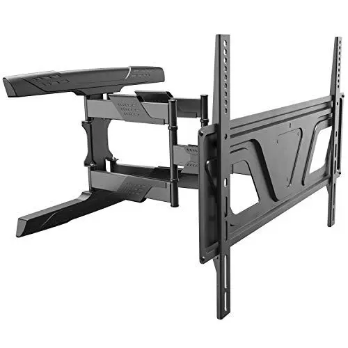 Produktbild: RICOO TV Wandhalterung Fernseher Halterung Fernsehhalterung für Wand Universal für 37-80 Zoll Smart Flach Curved Schwenkarm S9564 Schwenkbar Neigbar Fernseh-Arm bis 45 Kg & VESA 600 (400) x 400 mm