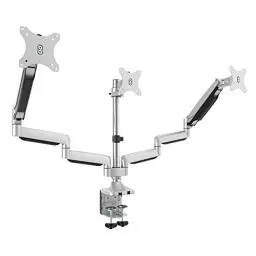 Produktbild: RICOO Monitorhalterung 3 Monitore Gasdruckfeder Bildschirmhalterung Triple Arme für Computermonitore 15-29 Zoll Monitor Halterung TS9911 Monitor-Arm 3er Bildschirm Stand Tischhalterung Monitor-Halter