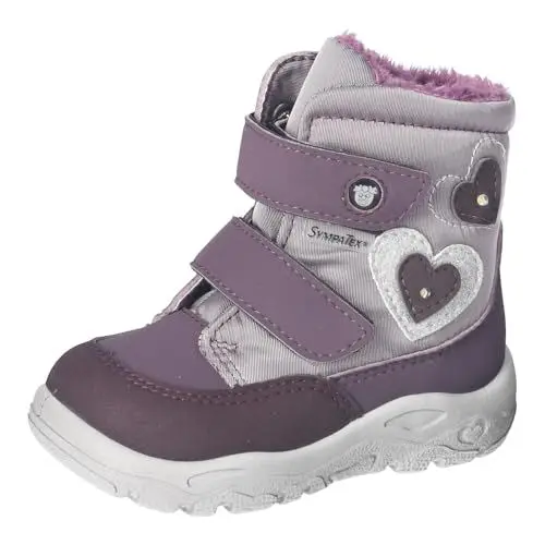 Produktbild: RICOSTA Mädchen Winterstiefel Maddi, Kinder Lauflernschuhe, Weite: Mittel, lose Einlage, Sympatex, Blinklicht, dolcetto/Purple (340), 24 EU