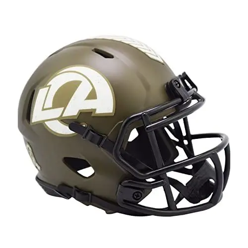 Produktbild: Riddell Unisex-Erwachsene Salute to Service Speed Mini, Olivgrün, Medium