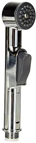 Produktbild: RIDDER Brausekopf, Duschkopf, Handbrause Santa Cruz, chrom, ABS | Anti-Kalk-Noppen | Rostfrei | KTW Zertifiziert | Start-Stop, 18,2 x 3,2 x 4 cm