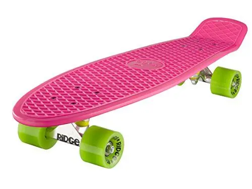 Produktbild: Ridge PB-27-Pink-Green Skateboard, Pink/Green, 69 cm