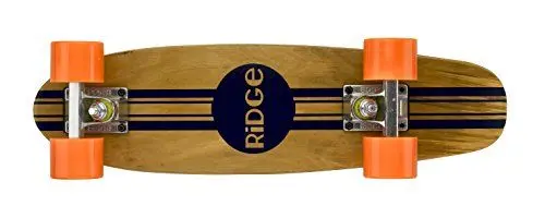 Produktbild: Ridge Retro Skateboard Mini Cruiser, orange, 22 Zoll, WPB-22