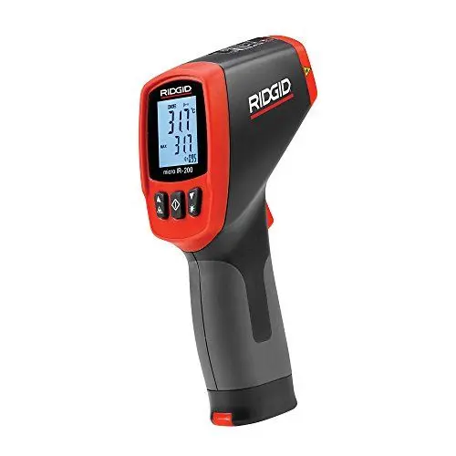 Produktbild: RIDGID 36798 Micro IR-200 Berührungsloses Infrarot-Digital-Thermometer