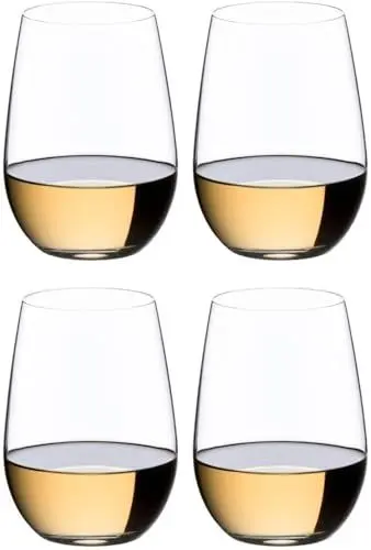 Produktbild: RIEDEL The O Wine Tumbler Riesling, Kauf 4 Zahl 3, Kristallglas, maschinell gefertigt