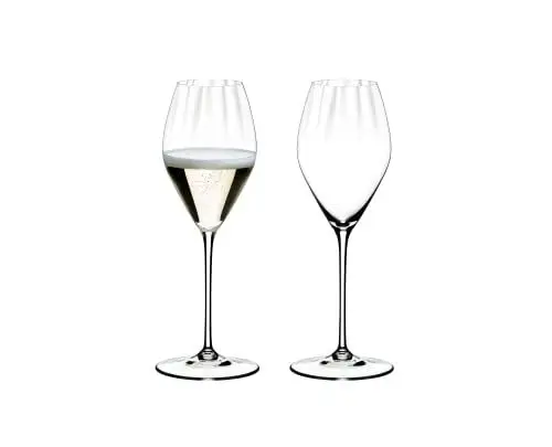 Produktbild: RIEDEL Performance Champagnerglas, 2er Set, Klares Kristallglas, premium maschinell gefertigt
