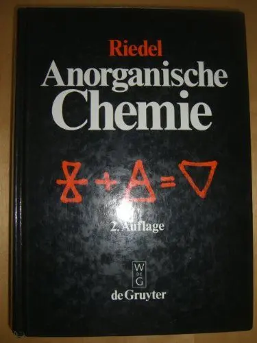 Produktbild: RIEDEL:ANORGANISCHE CHEMIE (SCHWARZ) 2A AE