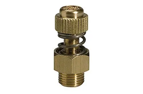 Produktbild: RIEGLER 113370-561.1 Schalldämpfer mit Federeinstellung, G 1/8, SW 13, 1Stk