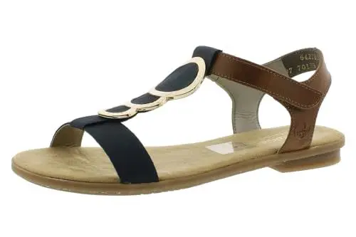 Produktbild: Rieker Damen 64278 Sandalen, Pazifik Amaretto 16, 40 EU