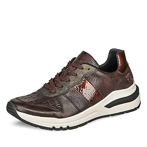 Produktbild: Rieker Damen Bequemschuhe M6602, Frauen Schnürhalbschuhe,lose Einlage,straßenschuhe,Strassenschuhe,Schnuerung,Shoes,Low-tie,braun (25),38 EU / 5 UK