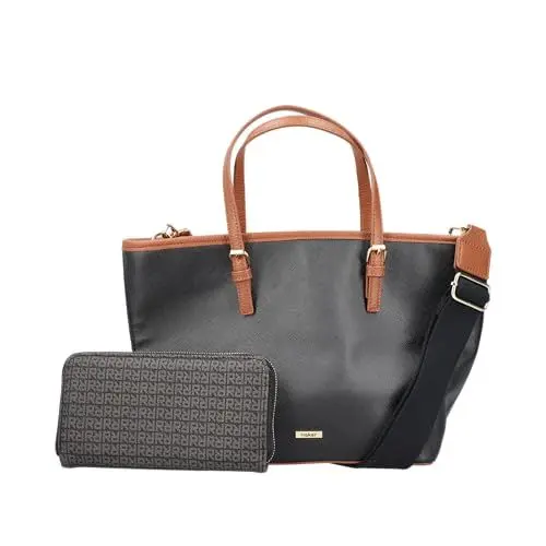Produktbild: Rieker Damen H1543 Shopper, Schwarz