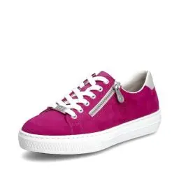 Produktbild: Rieker Damen Low-Top Sneaker L59L1, Frauen Halbschuhe,straßenschuhe,Strassenschuhe,Freizeitschuhe,Turnschuhe,sonstige Farben (31),41 EU / 7.5 UK