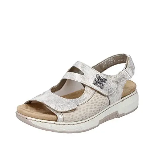 Produktbild: Rieker Damen V8166 Sandale, beige, 36 EU