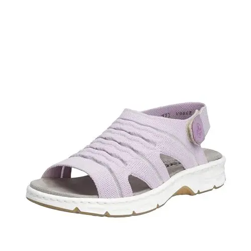 Produktbild: Rieker Damen V9862 Sandale, Lila, 38 EU
