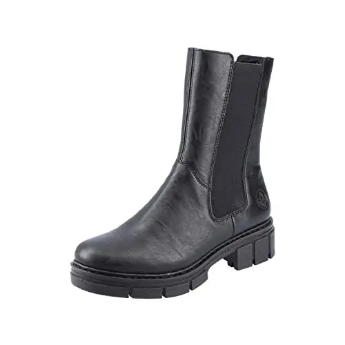 Produktbild: Rieker Damen Y4592 Chelsea-Stiefel, schwarz, 40 EU