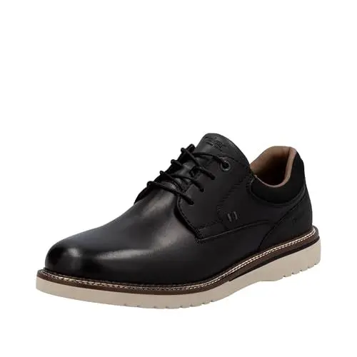 Produktbild: Rieker Herren 04501 Schnürschuhe, Schwarz, 43 EU
