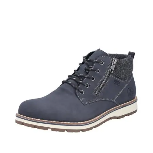 Produktbild: Rieker Herren 38409 Schnürstiefel, Blau, 46 EU