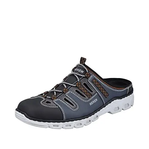 Produktbild: Rieker Herren Clogs 14595-45 grau Gr. 44